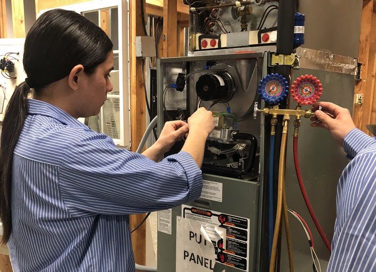 HVAC student