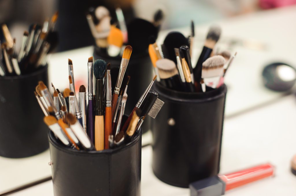 Makeup brushes